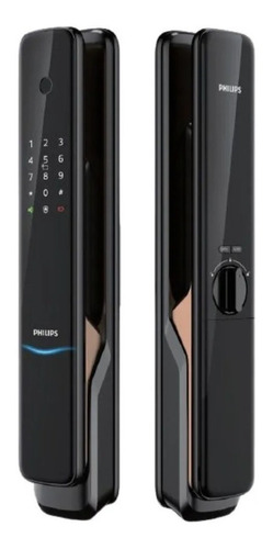 Fechadura digital Philips EasyKey 9300 esquerda/direita cor preto