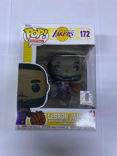 Lebron James 172 Nba Lakers Funko Pop Original Nuevo
