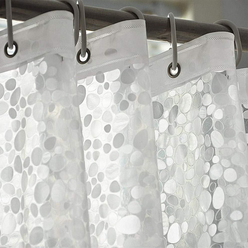 Xc Cortina De Ducha Estampada A Prueba De Cortina De Baño