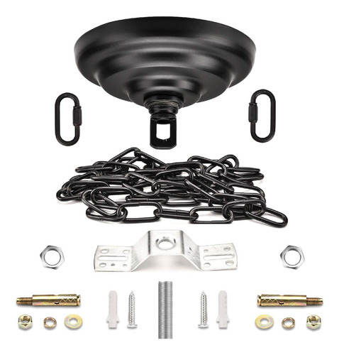 Heavy Duty Canopy Kit And 3.2 Feet Pendant Light Fixture Cha