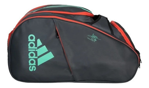 Raqueteira adidas Multigame Cor Cinza e laranja