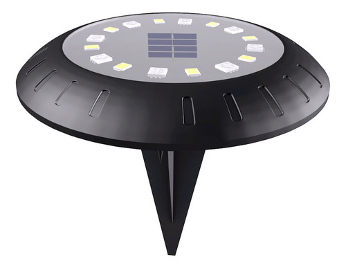 Luces Solares De Suelo M Para Exteriores Con 16 Led, Multico