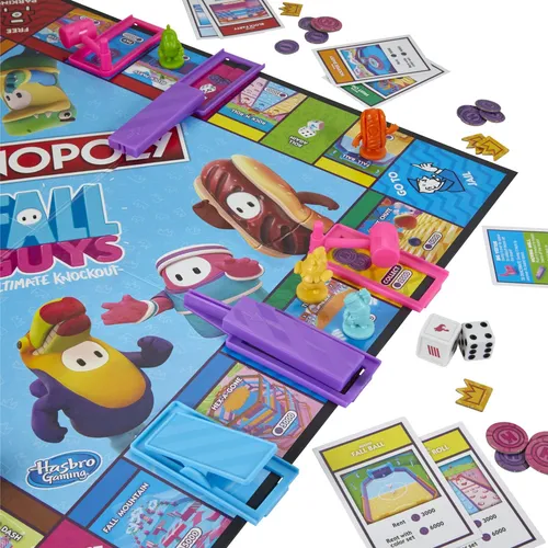 Monopoly Fall Guys Ultimate Knockout Edition Juego De Mesa P