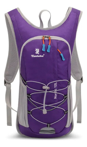 Mochila Bolso Impermeable De 12lts Para Hidratación Campin