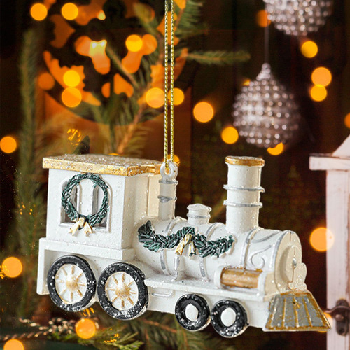 Colgante De Tren Navideño, Adorno Colgante, Adorno Creativo