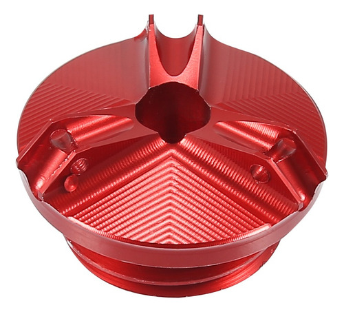 Tapón Aceite Rojo Para Yamaha Yzf-r6 99-16 Mt-07 Fz6r Más