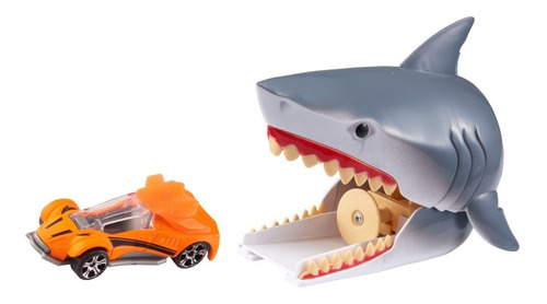 Imagen 2 de 4 de Teamsterz Lanzador Dino Shark Dinosaurio Tiburon Con Auto Ed