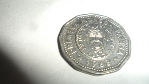 Moneda Argentina 25 Pesos 1968 (Usado)