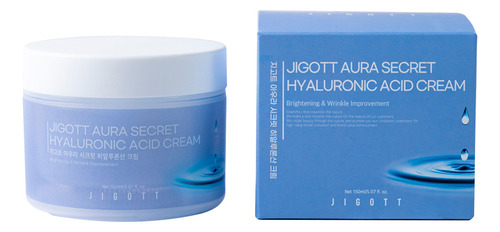 Jigott Real Cream Humectante Con Extractos 150ml. Momento De Aplicación Día/noche Tipo De Piel Normal/seca/mixta/maduras/ácido Hualurónico