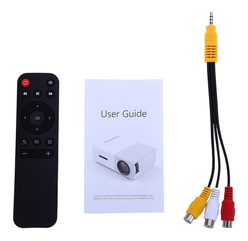 Mini Video Beam Proyector Yg300 Led Usb Sd +telon Cable W01