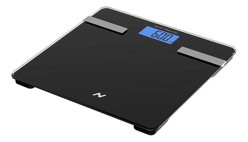 Balanza Digital Personal Nictom Bp02 Negra, Hasta 180 Kg