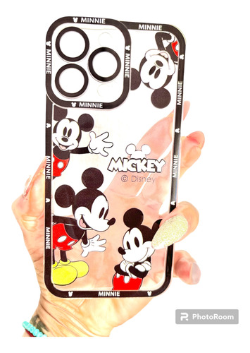 Funda Para iPhone 13 Promax Disney C/protector De Camara 