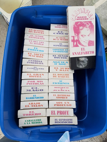 30 Películas Cantinflas Colección Completa Vhs (Usado)