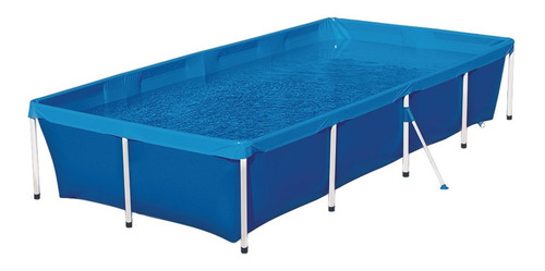Piscina estructural rectangular Mor 001005 con capacidad de 3000 litros de 3.2m de largo x 1.64m de ancho de 320cm de diámetro azul