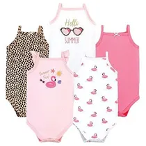 Comprar Hudson Bebé Unisex Bebé Algodón Sin Mangas Trajes Chr7t