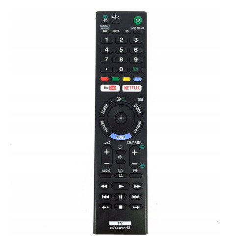 Mando A Distancia Para Televisor Lcd Sony Rmt-tx202p Rmt-tx3