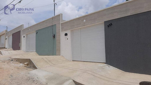 Casa Com 3 Dormitórios À Venda, 90 M² Por R$ 275.000,00 - São Bento - Fortaleza/ce - Ca3132