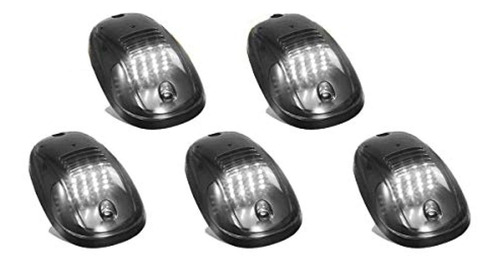 Komas 5pcs Negro Ahumado Lente 16 Led Cab