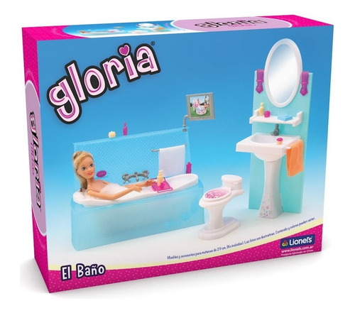 El Baño Muebles De Muñecas Gloria