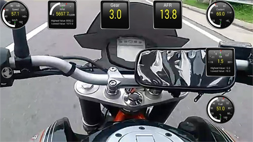 Scanner Elm327 Obd2 Motos Ktm Duke Pulsar Dominar Android