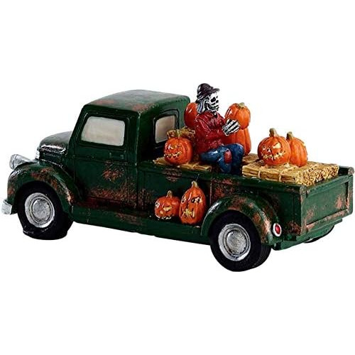 Colección Spooky Town Pumpkin Pickup Truck #73318