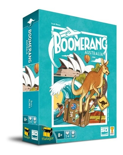 Juego De Mesa Boomerang Australia Sd Games Nuevo Español