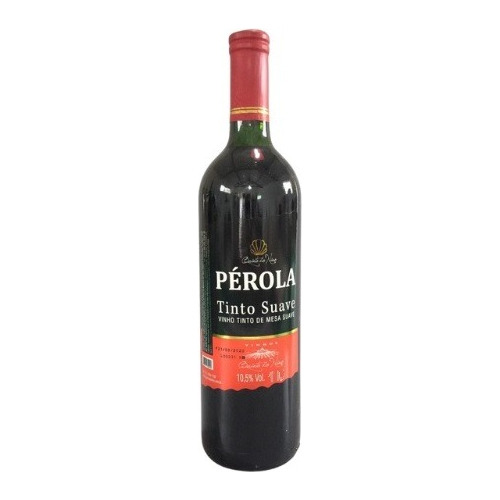 Vinho Tinto Suave Isabel/bordô Pérola 1l - Quinta Do Nino