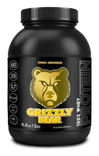 Fit Protein Grizzlybear 2kg 60sv - Chocolate Blanco