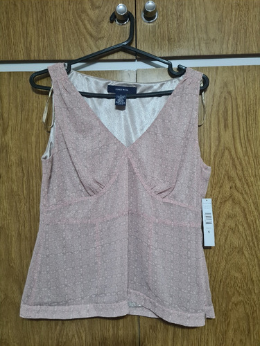 Musculosa De Gasa Forrada. Talle M 