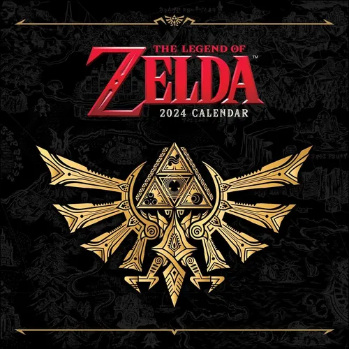 Nintendo ® oficial Zelda Calendario 2025 De Pared Ultra Hd Envío gratis