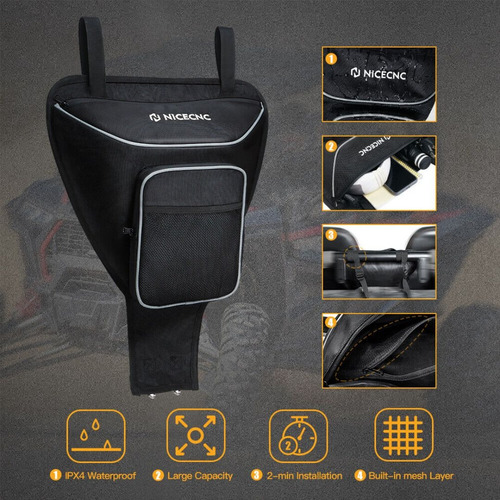 Bolsa Central Asiento Almacenamiento Polaris Rzr 2014-2024