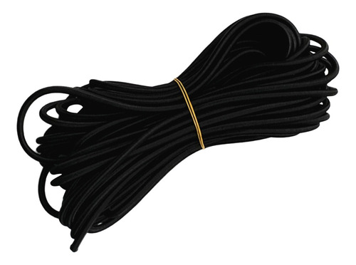 Cuerda Elástica De Amortiguación Elástica 5mmx50m Negro