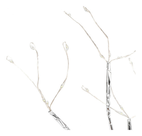 Luz Nocturna Led, 108 Led, Lámpara De Árbol De Bonsái, Bater