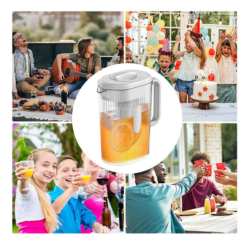Ae Recipiente For Té Helado Jarra Con Tapa Jarra De Agua