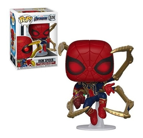 Funko Pop 574 Avengers Endgame-iron Spider W/ Nano Gauntlet