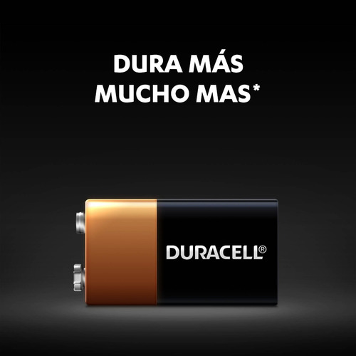 Pila Bateria 9v Duracell Mn1604 Alcalina X 1 Unidad