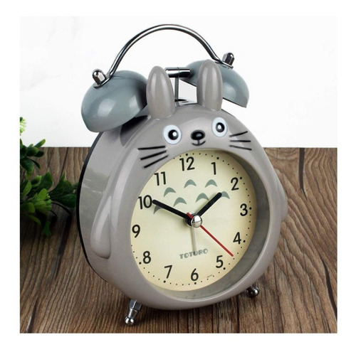 Reloj Despertador Alarma Totoro Clásico 