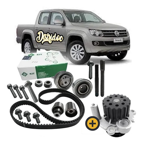 Kit Distribución Original® Ina Vw Amarok 2.0 Tdi 10/17+bomba