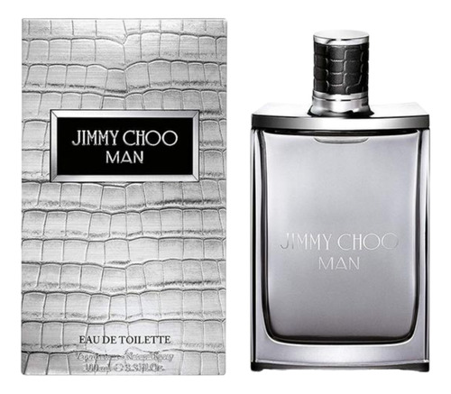 Jimmy Choo Man Eau De Toilette 100ml Jimmy Choo - Interparfums Paris Perfume Importado Masculino Novo Original Selo Adipec Lacrado Na Caixa