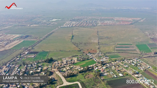 Terreno Comercial - Industrial - Residencial En Lampa.