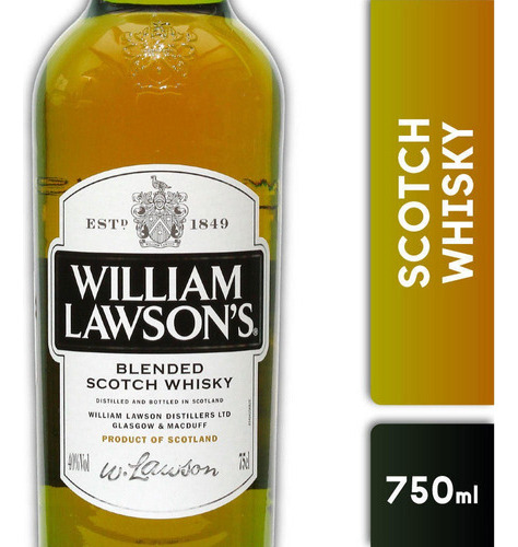 Whisky William Lawson 750cc 1 Unidad