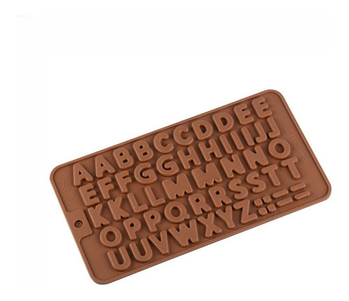 Molde Abecedario Silicona Pequeño - Letras - Galletas