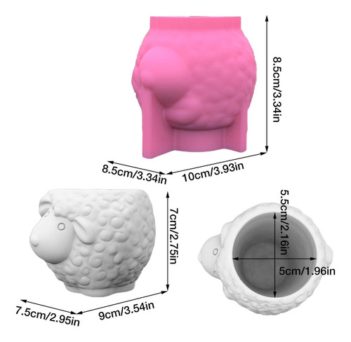 Yo Molde De Maceta De Hormigón Molde De Silicona Para
