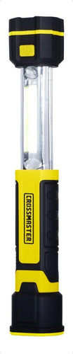 Linterna Led Recargable Retractil 3 W Crossmaster 9932730 Color de la linterna Amarillo Color de la luz Blanco