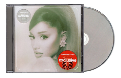 Ariana Grande Positions Alternate Cover Version 1 / Disco Cd