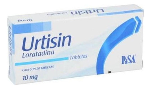 Urtisin Tabletas 10 Mg, 20 Tabletas