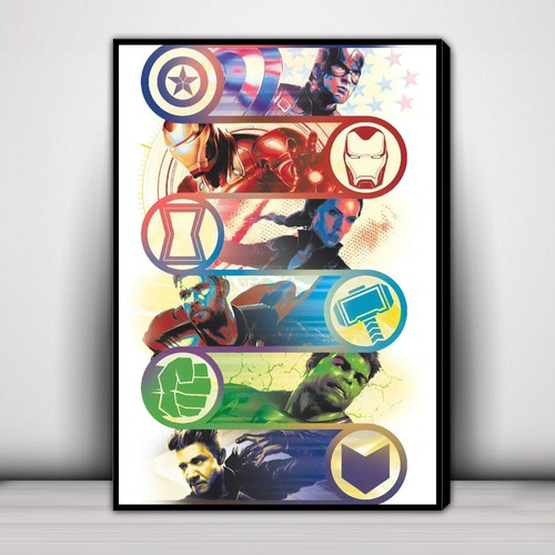Cuadro Decorativo Avengers Marvel C341