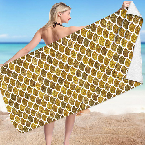 Xc Toalla De Playa F De Microfibra Superligera Y Colorida