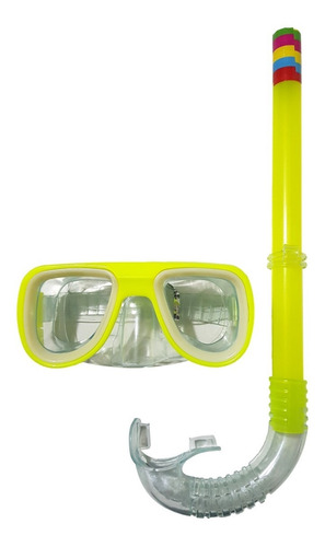 Kit Buceo Snorkeling  Mascara Mas Snorkel Playa 1004p-1