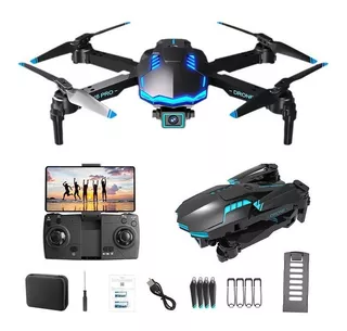 Mini drone Genérica Genérica drones, drone, fpv drone, drone with gps, drone with camera, gps drone, drone, drone camera, drone prodrone airon Generic 2.0 NO preto 2.4GHz 1 bateria